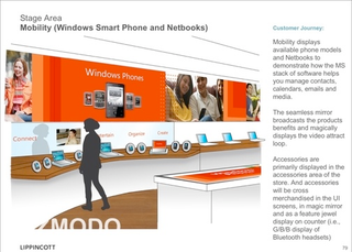 Illustration for article titled Leak: Inside the Microsoft Store With Wall-Sized Screens and the Answers Bar